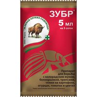 Зубр от колорадского жука, белокрылки, трипс, тли 5мл